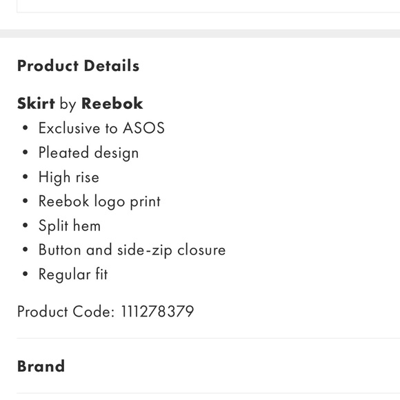 Beautiful Reebok Red pleated tennis skirt with side zipper. - Picture 8 of 12